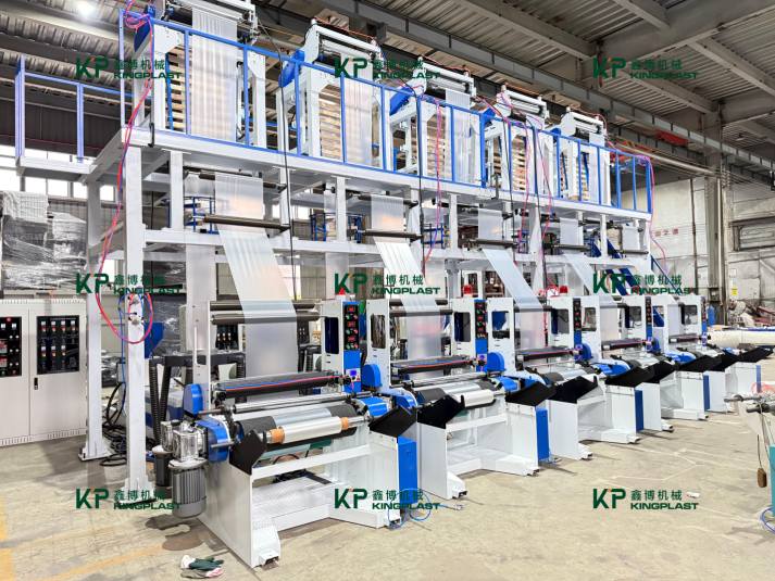 Kingplast는 통합 프레임 고속 모노 레이어 압출기를 출시했습니다!